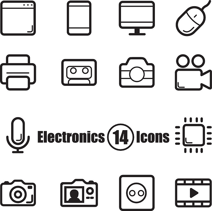 電子產(chǎn)品圖標免費下載資源全解析 打造專業(yè)數(shù)字界面的必備素材